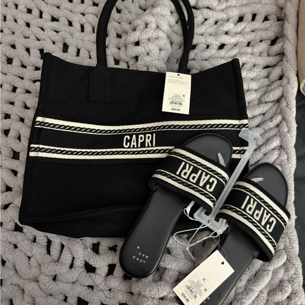 Black Tote Bag